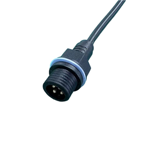 M12智能衛(wèi)浴、智能馬桶防水連接線（基板公端螺帽款2-6P）